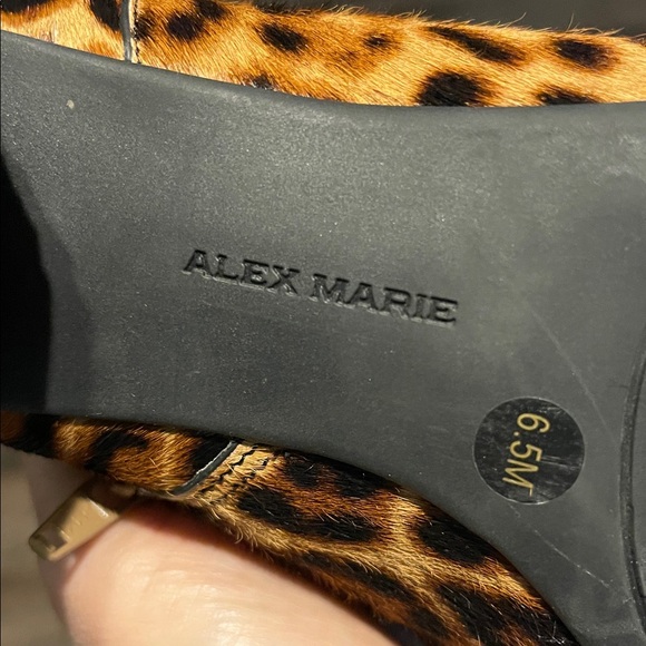 Leopard Print Ankle Boots - Picture 4 of 4